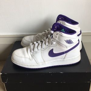Jordan ones purple